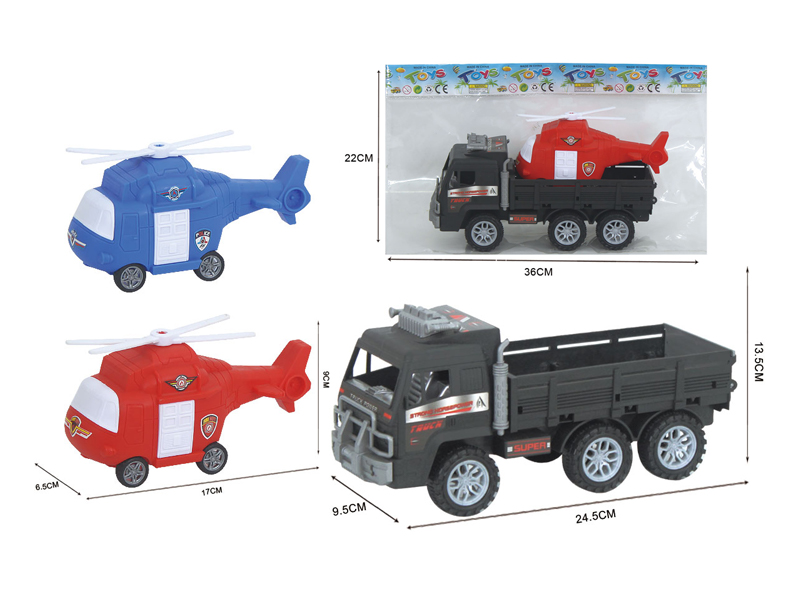 Friction Military Vehicle+Helicopters