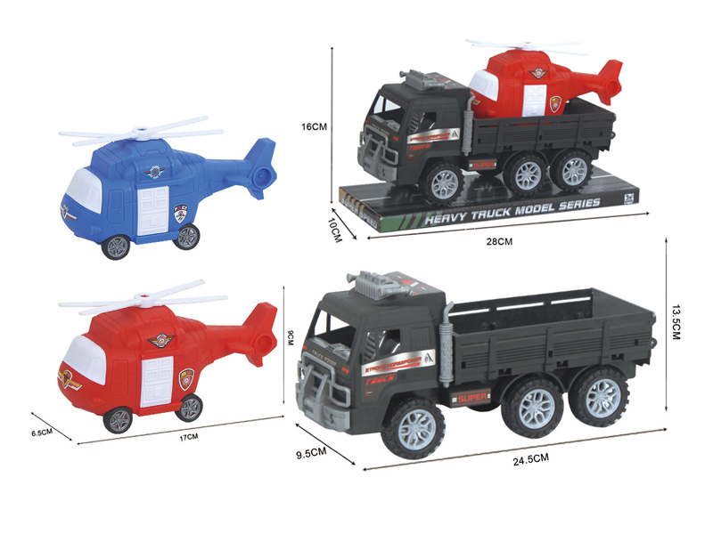 Friction Military Vehicle+Helicopters