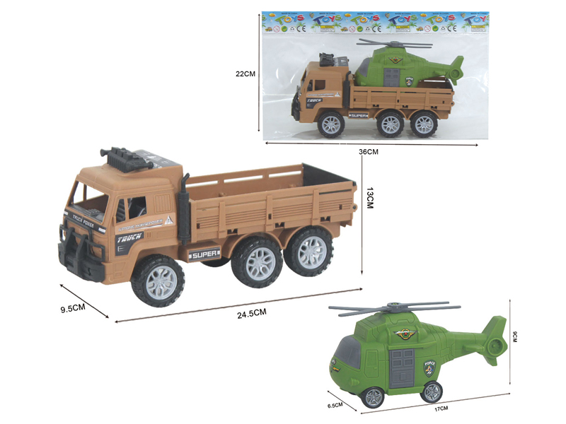Friction Military Vehicle+Helicopters