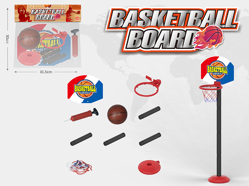 Cartoon Basketball Stand