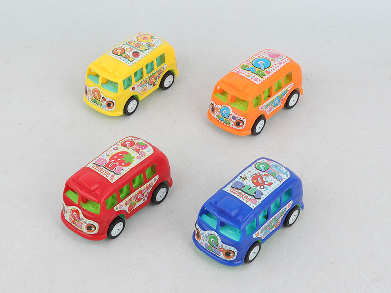 Pull Back Bus 1pcs