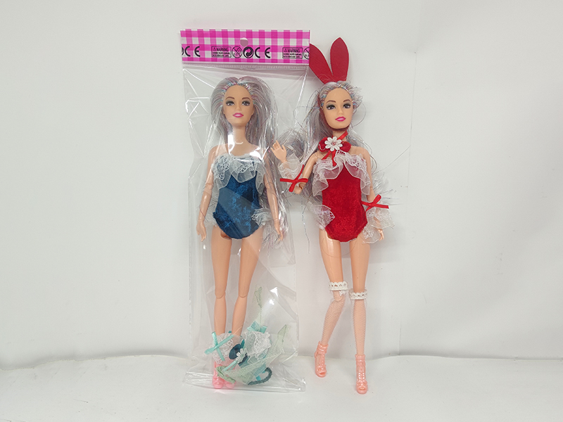 11.5 Inch 11-Jointed Solid Doll With Accessories