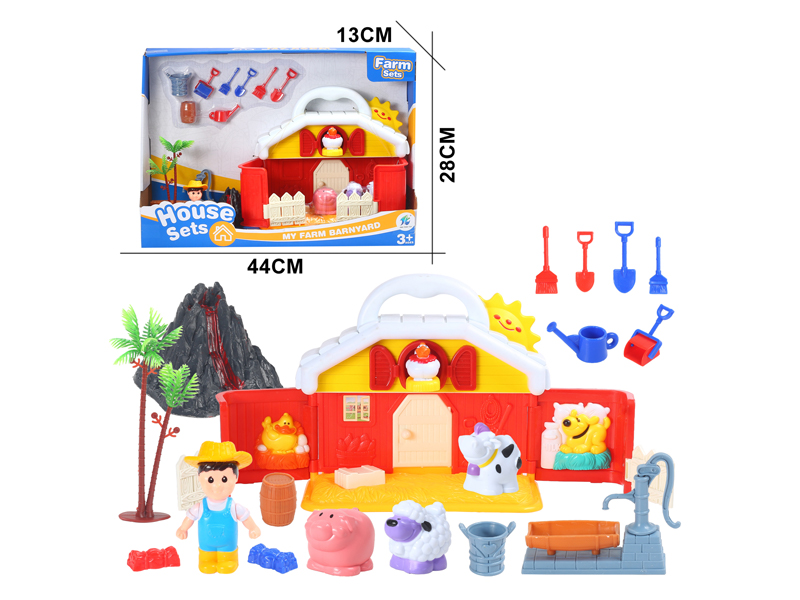 Cartoon Farm Set