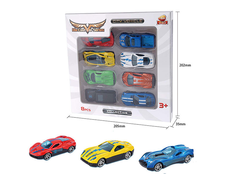 1:64 Slide Alloy Sport Cars Series