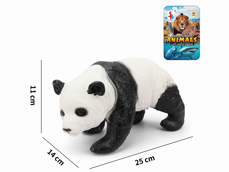 Vinyl Stuffed Cotton Panda