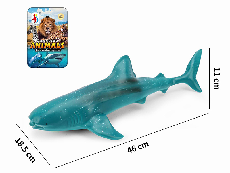 Vinyl Stuffed Cotton Whale Shark