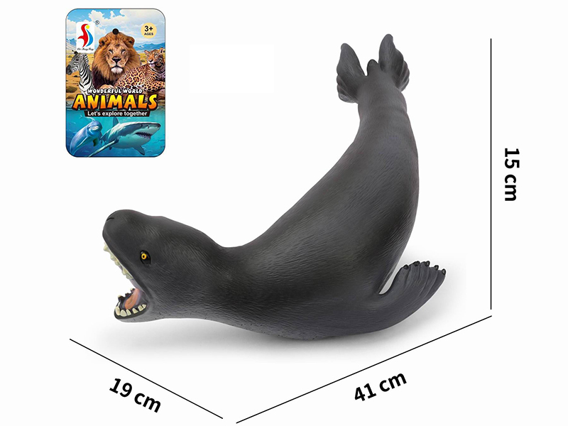 Vinyl Stuffed Cotton Fur Seal