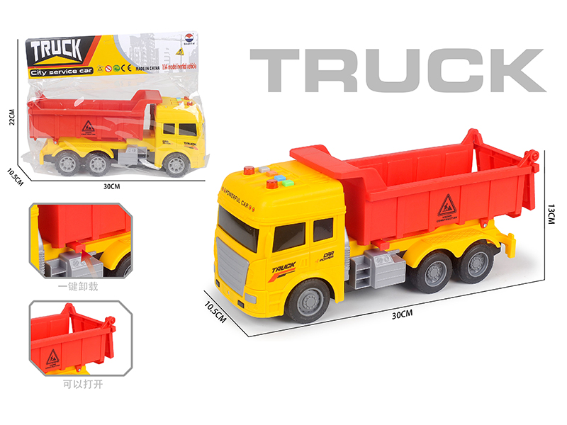 Friction Dump Truck(4 Keys With Light And Music)