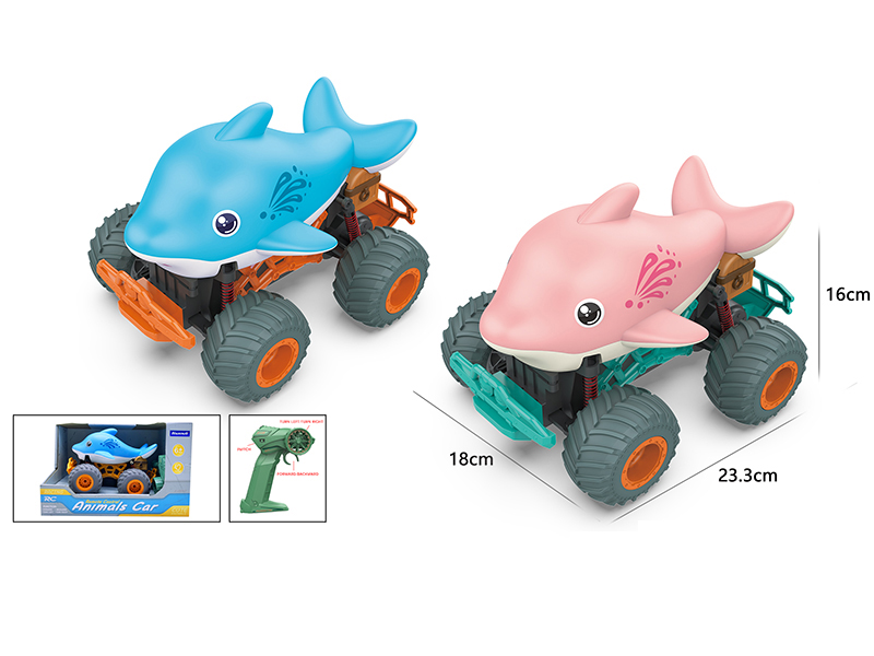 2.4G Remote Control Cartoon Dolphin Off-Road Vehicle