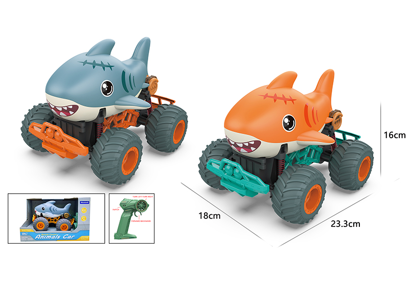 2.4G Remote Control Cartoon Shark Off-Road Vehicle