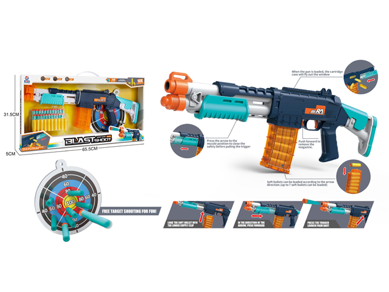 Soft Bullet Toy Gun Toy Set