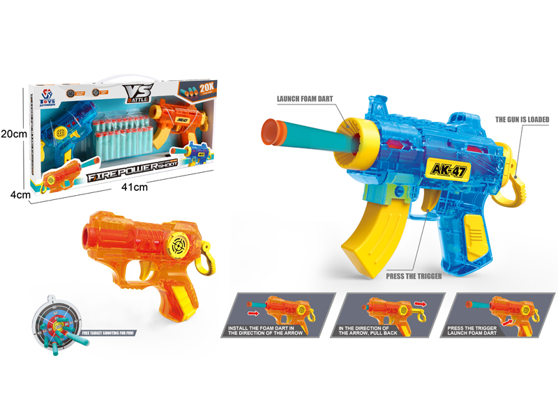 Soft Bullet Toy Gun Toy Set