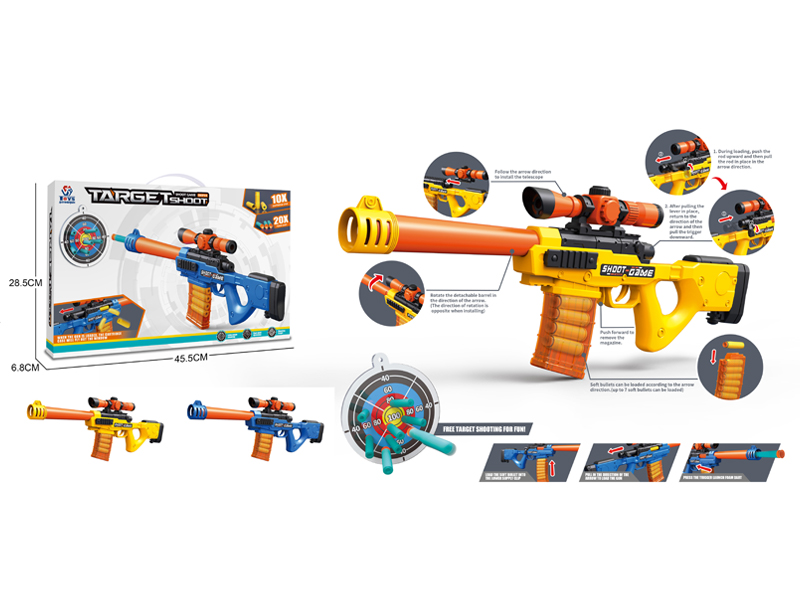 Soft Bullet Toy Gun Toy Set