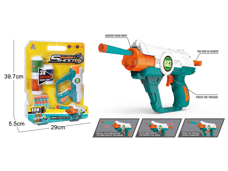 Soft Bullet Toy Gun Toy Set