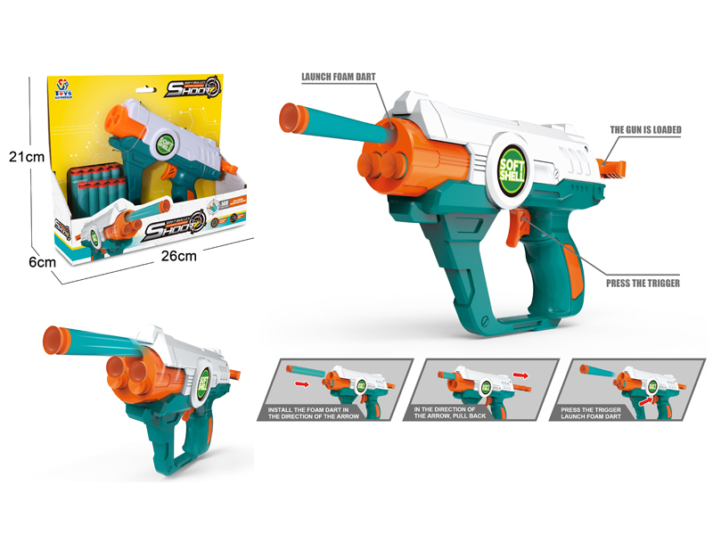 Soft Bullet Toy Gun Toy Set