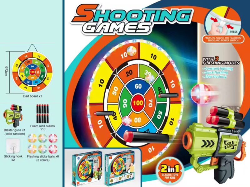 Dartboard Shooting Game(With Light)
