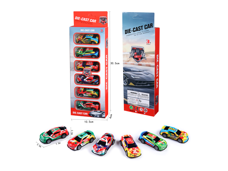 Urban Alloy Pull Back Off-Road Racing Car