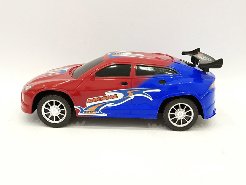 Friction Spray-Painted Racing Car