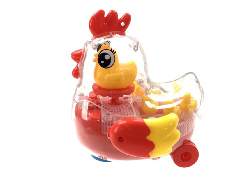B/O Go And Bump Chick Toy With Lights And Music,Variable Speed