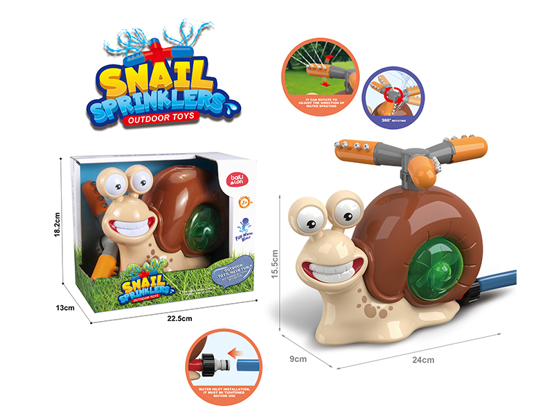 Snail Sprinkler Outdoor Toy