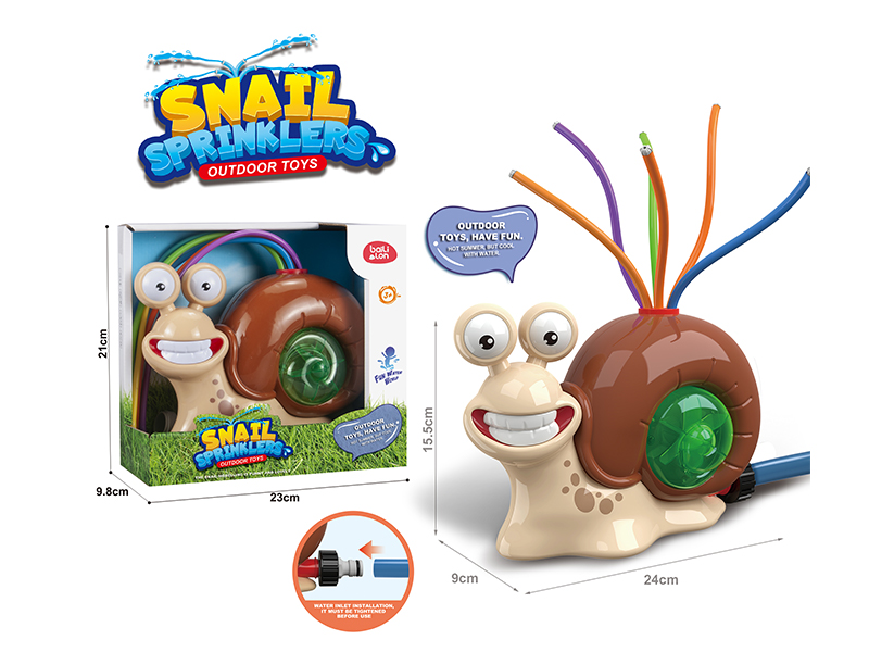 Snail Sprinkler Outdoor Toy