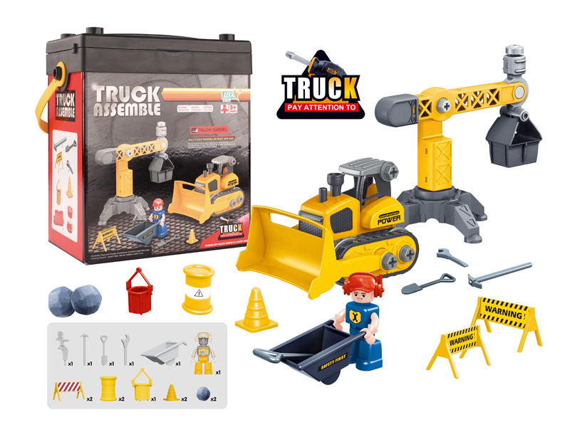 Forklift With Lifting Tower