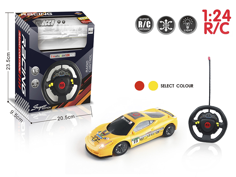 1:24 Remote Control Ferrari Racing Car With Light