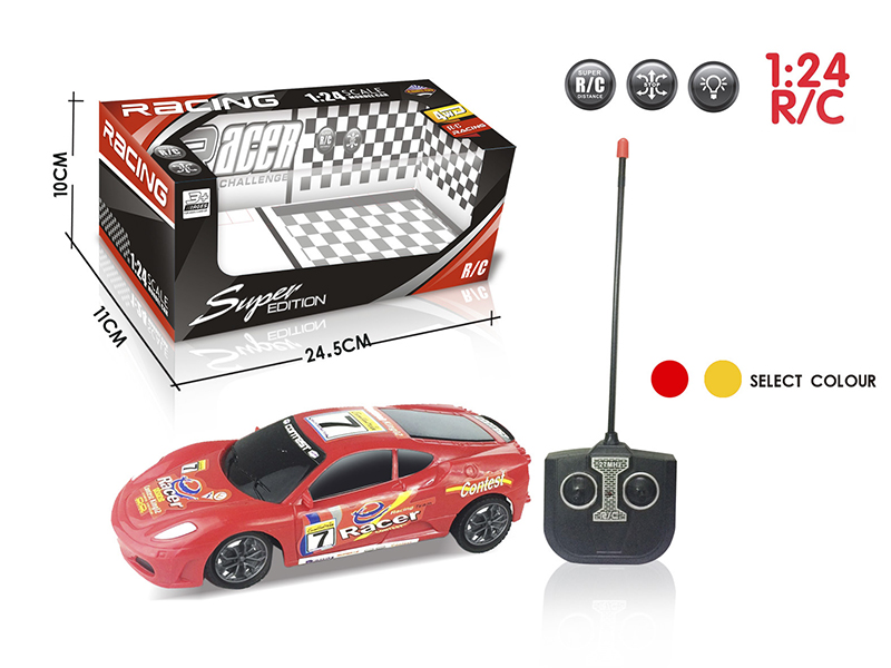 1:24 Ferrari 4-Channel Remote Control Racing Car