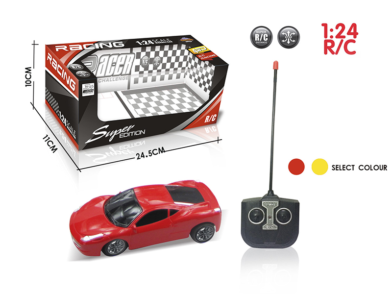 1:24 Ferrari 4-Channel Remote Control Simulated Car