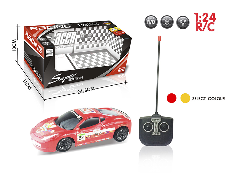 1:24 Ferrari 4-Channel Remote Control Racing  Car
