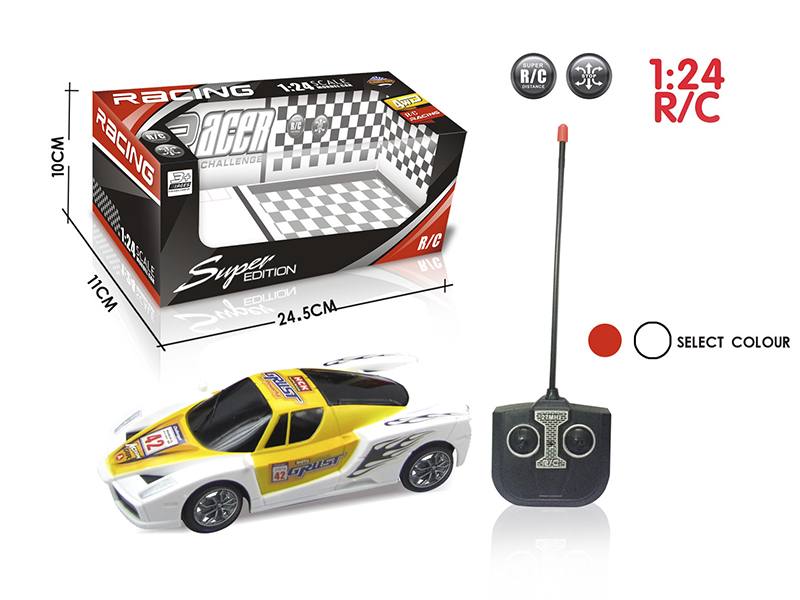 1:24 Ferrari 4-Channel Remote Control Racing  Car