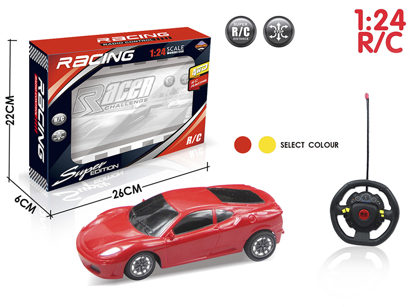 1:24 Ferrari 4-Channel Remote Control Simulated Car