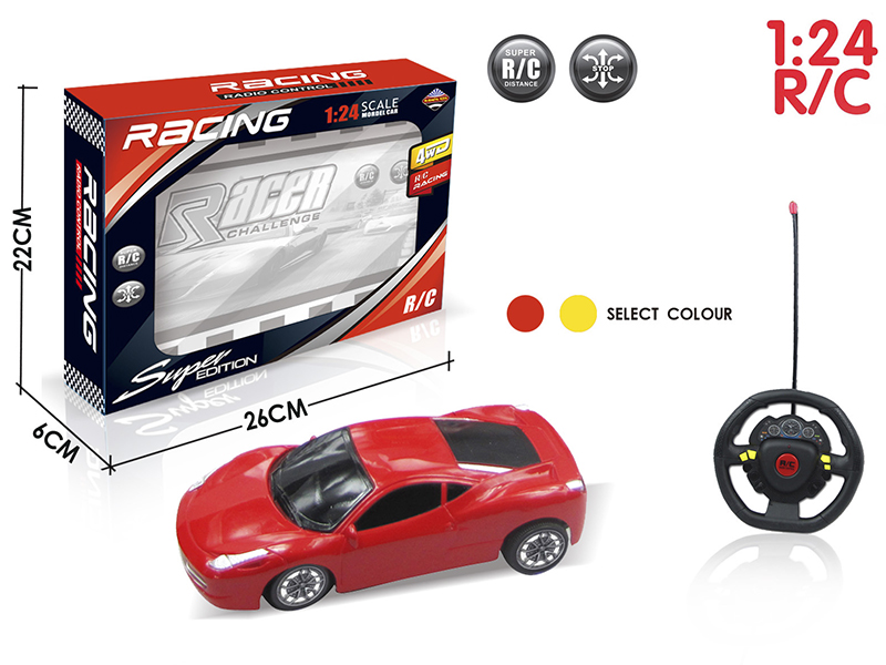 1:24 Ferrari 4-Channel Remote Control Simulated Car