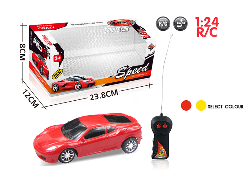 1:24 2-Channel Remote Control Simulated Car