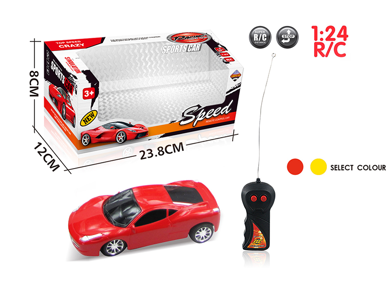 1:24 2-Channel Remote Control Simulated Car