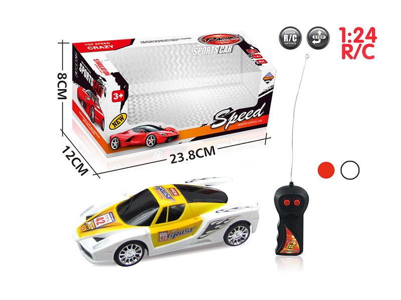 1:24 2-Channel Remote Control Racing Car