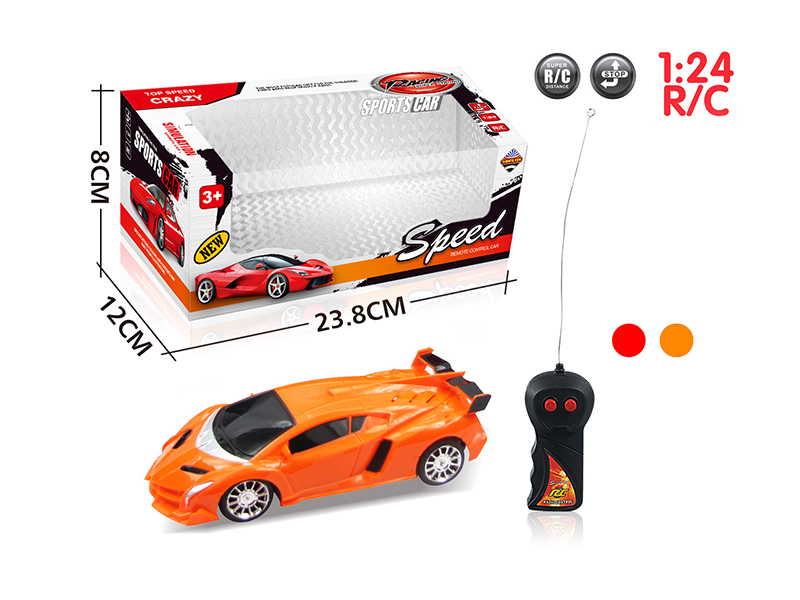 1:24 2-Channel Remote Control Simulated Car