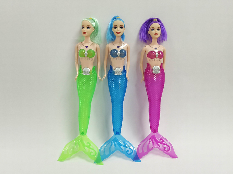 11 Inch Mermaid Horsetail With Light