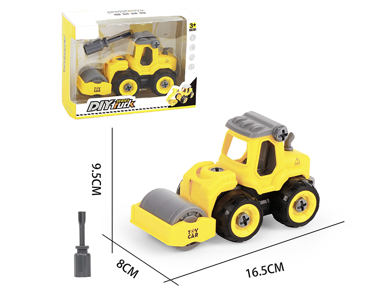 DIY Assembly Engineering Road Roller