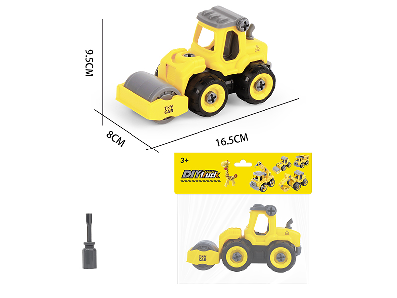 DIY Disassembly And Assembly Street Roller