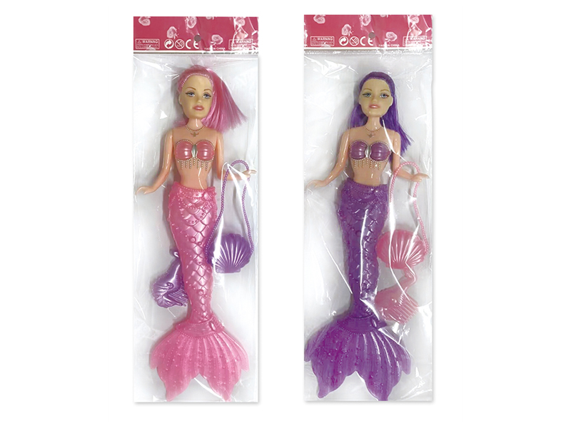 11 Inch Mermaid Doll With Light (Accessory Bag+Comb)