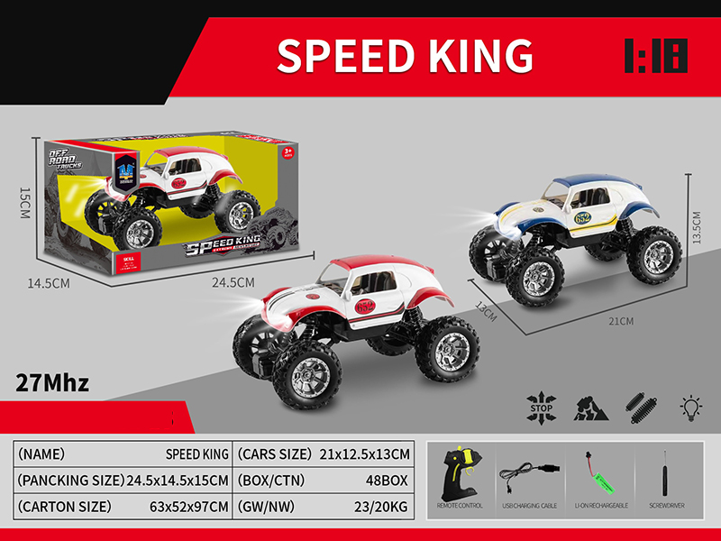 4-Channel Radio Control 4WD Climbing Car