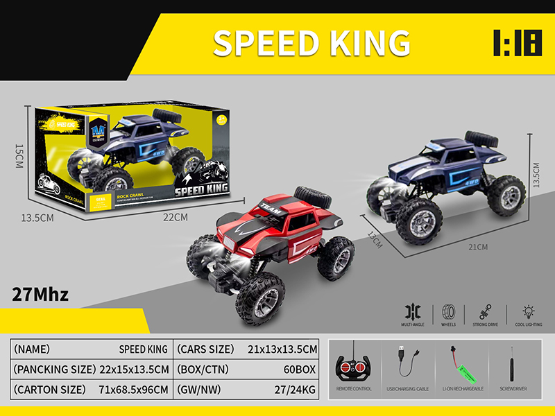 4-Channel Remote Control Climbing Car