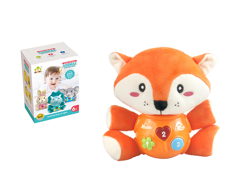Soothe Toy Fox With Sounds And Music