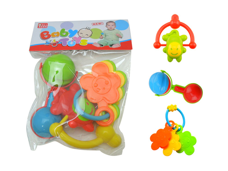 3PCS Baby Rattles