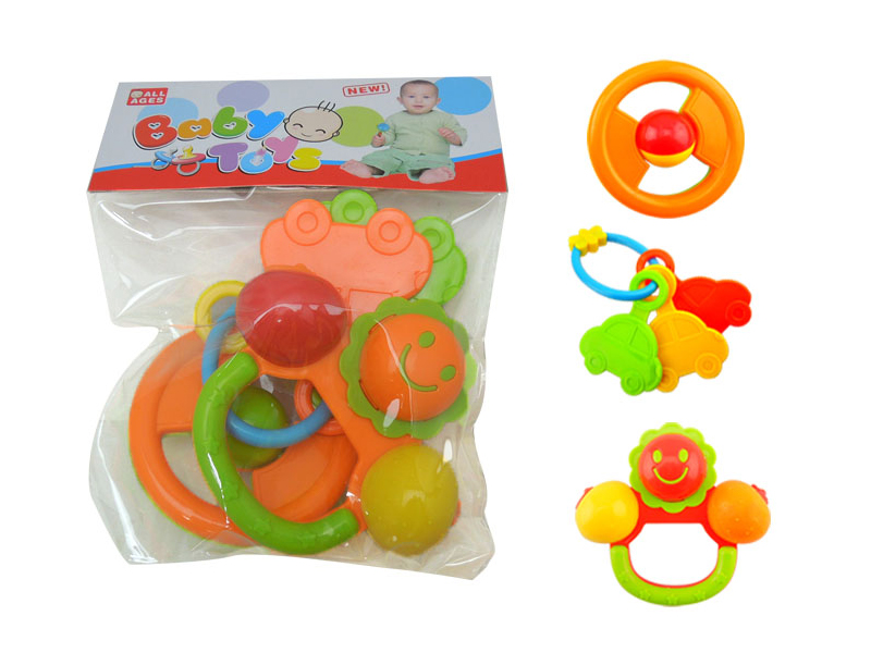 3PCS Baby Rattles