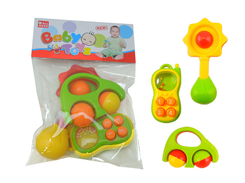 3PCS Baby Rattles