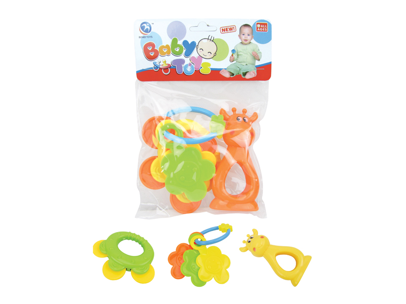 3PCS Baby Rattles