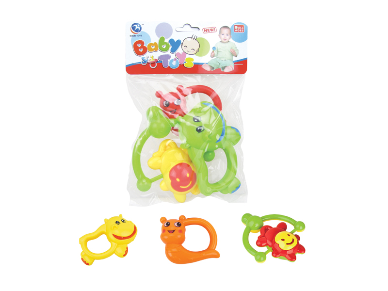 3PCS Baby Rattles