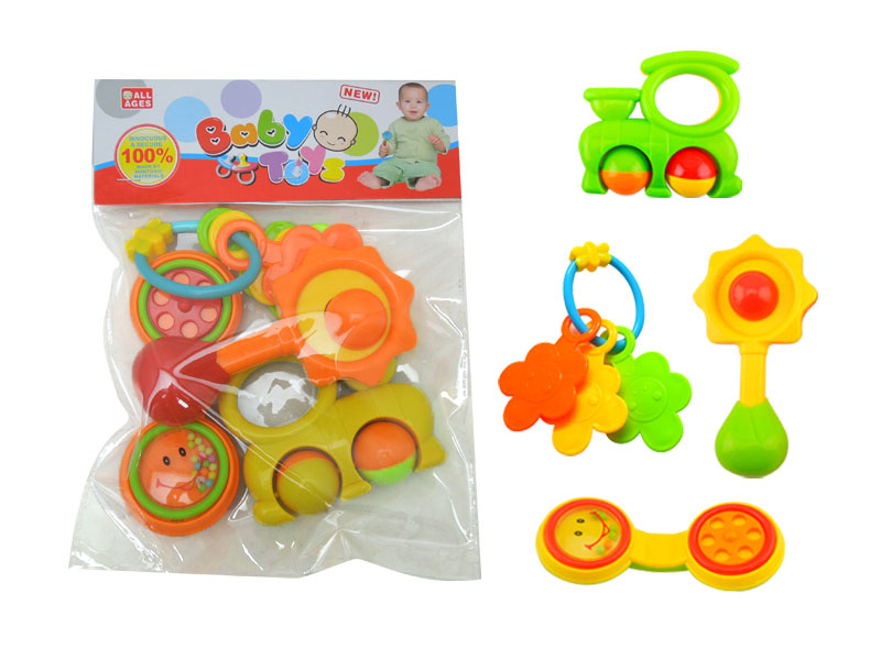 4PCS Baby Rattles